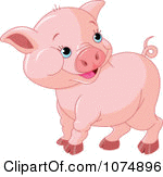 clipart cute chubby baby pig royalty free vector illustration by pushkin