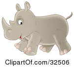 32506-clipart-illustration-of-a-cute-baby-rhino-glancing-at-the-viewer-while-running-past.jpg